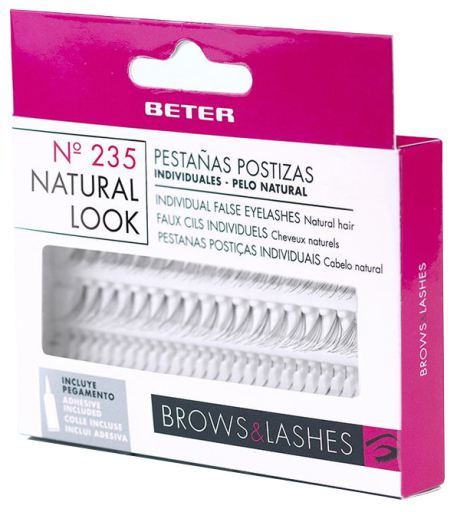 False Eyelashes # 235 Individual Natural Look