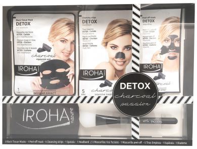 Detox Charcoal Black Passion Pack 7 Pieces
