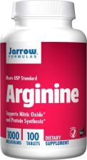 Arginine 1000 mg 100 tabs.