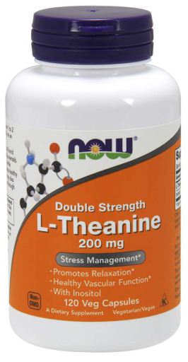 L-Theanine 200 mg with Inositol 120 Capsules