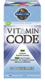 Vitamin Code 50 & Wiser Men 120 vcaps