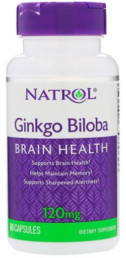 Ginkgo Biloba 120mg 60 Caps