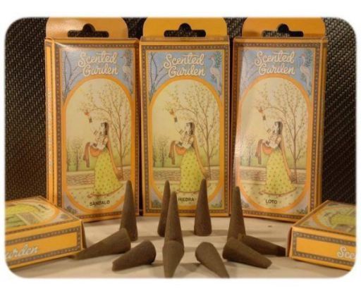 Radhe Shyam Rose Cone Incense Scented Garden