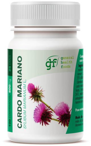 GHF Milk thistle 500 mg 100 Tablets