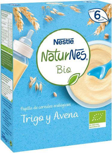 Organic porridge of wheat and oat 240 gr