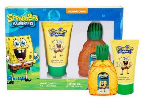 Spongebob Eau de Toilette Spray 50 ml Set 2 Pieces