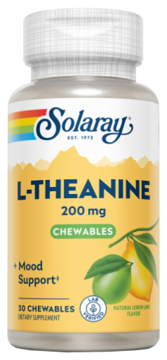 L-Theanine 200 mg 30 Chewable Tablets