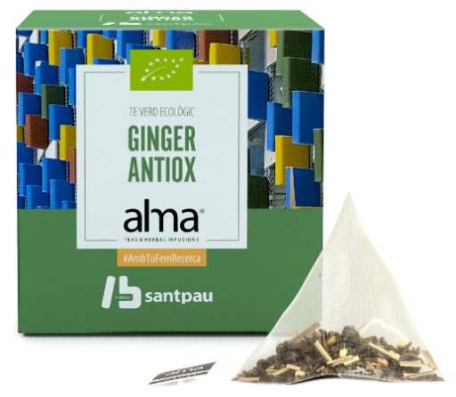 Alma Home Green Tea Ginger 15 Bags