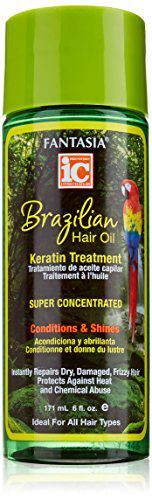 Brazilian Hair Oil Keratin Treatm.Conditions &amp; Shines 171 ml