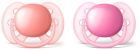 Pink UltraSoft Pacifier 6 to 18 Months 2 Pieces