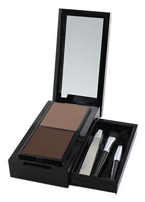 Professional Eyebrow Kit Brush and Tweezers