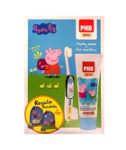 Pack Petit Peppa pig gel 75 ml + Brush + Gift