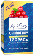 Cranberry 120 PACs 40 Vegetable Capsules