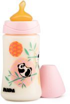 Anatomical Baby Bottle Pink Panda Bear