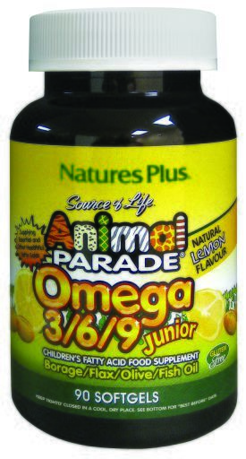 NaturesPlus Animal Parade Omega 369 Junior 90 Pearls