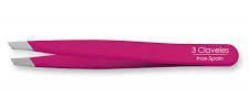 Pink biased tweezers 9 cm