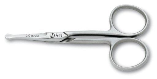 Stainless Steel Straight Nose Scissors 4 "