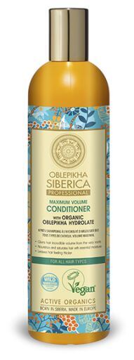 Natura Siberica Oblepikha Conditioner with Hydrolate All Hair Types 400 ml