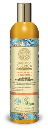 Natura Siberica Oblepikha Conditioner with Hydrolate for Normal and Dry Hair 400 ml