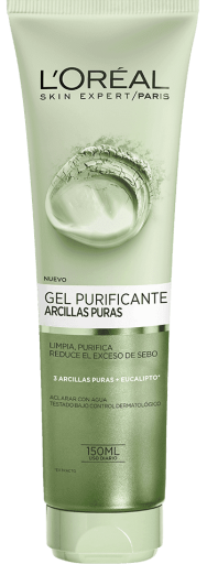 Gel Purificante de Arcillas Puras 150 ml
