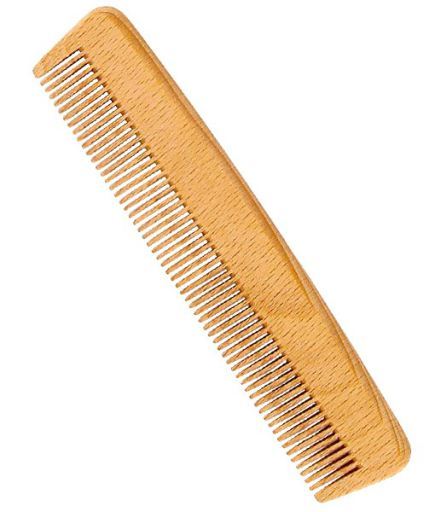 Beechwood comb for fine hair