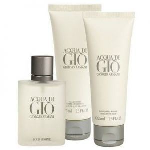 Acqua di Gio Set eau de toilette + shower gel + after shave