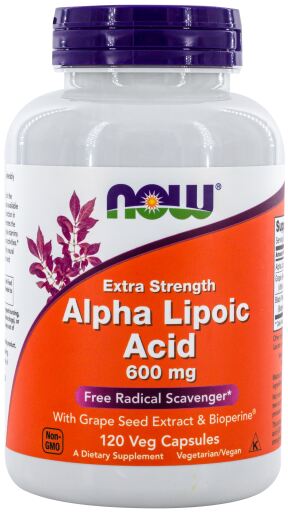 Alpha Lipoic Acid Extra Strength 600 mg Capsule