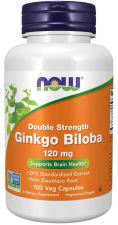 Ginkgo Biloba Double Strength 120 mg Veggie Capsules