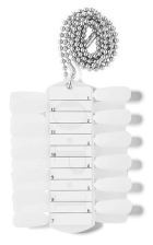 Nail Enamel Palette with Chain