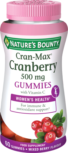 Cran-Max&reg; Cranberry 500 mg 60 Gummies