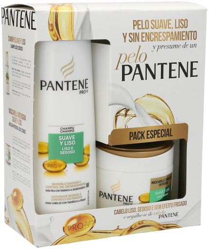 Pack Champ&uacute; & Laca 360 ml + Mascarilla Suave & Liso 300 ml