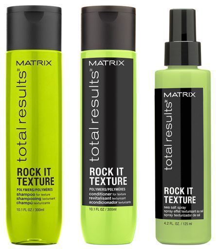 Rock it Results Pack shampoo + conditioner + texturizing spray