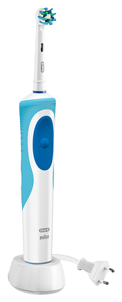 Vitality Cross Action White Electric Brush