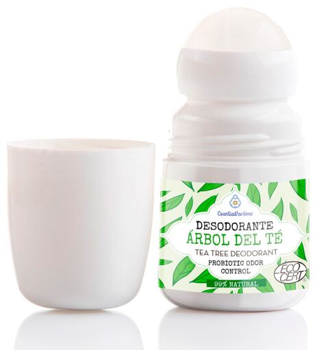 Esential'ar&ocirc;ms Tea Tree Roll-On Deodorant 50ml
