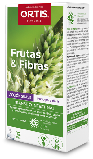 Fruits and Fibers Gentle Action 12 Sachets