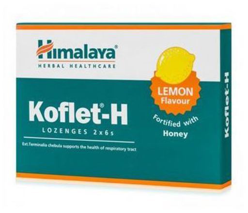 Himalaya Koflet Gargante Lemon 12 Units