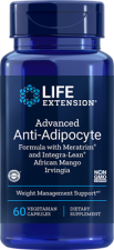 Antiadipocytes with Meratrim and African Mango 60 vegetable Capsules