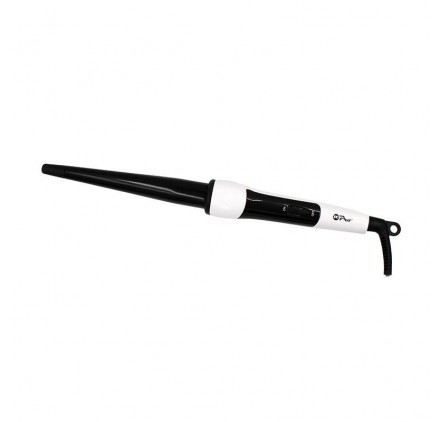 White ceramic curling iron 13-25mm