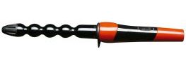 Spherical ceramic curling iron
