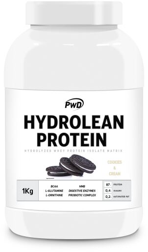 PWD Nutrition Hydrolean Protein Cookies & Cream 1 Kg