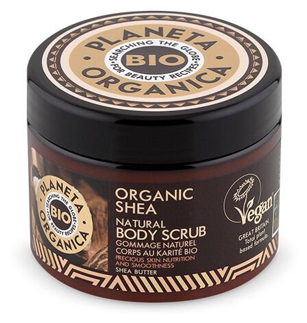 Exfoliante Corporal Manteca de Karit&eacute; Org&aacute;nica 300 ml