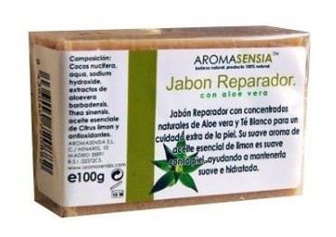 Aromasensia Repairing Soap Aloe & White Tea 100 gr