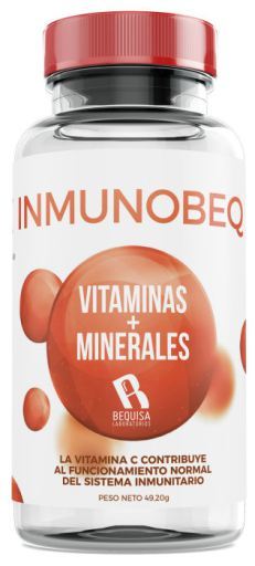 Bequisa Immunobeq Vitamins + Minerals 60 caps