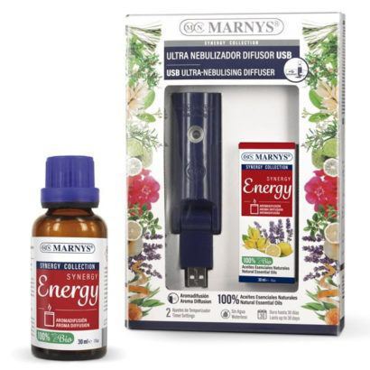 Marnys Usb Ultra Nebulizer Combo + Synergy Energy 30 ml