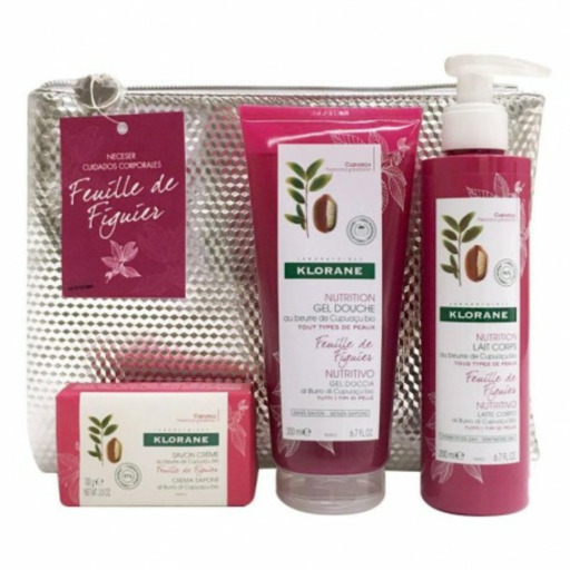 Fleur De Figuier Gel 200ml + Milk C 200ml + Soap 100gr + Toilet bag
