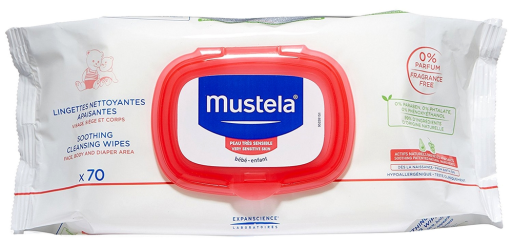 Lingettes Nettoyantes Apaisa 70 pcs