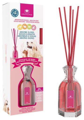 Mikado absorbs pet odours Crystalline Red Fr. 90 ml