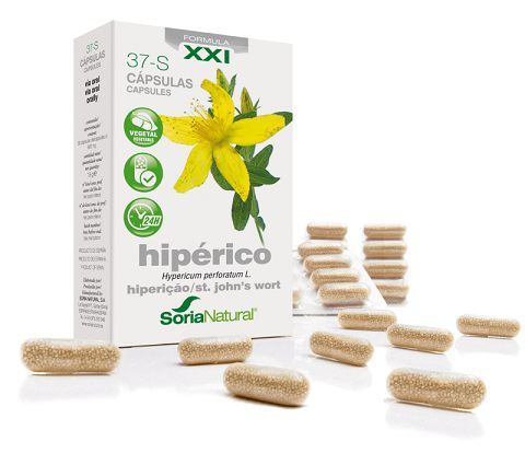 Soria Natural Hypericum 37-SXXI 30 capsules