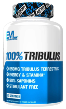 100% Tribulus 650 mg 60 vegetarian capsules