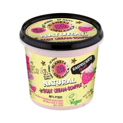 Planeta Org&aacute;nica Raspberry Fluff Souffl&eacute; Body Cream 360 ml